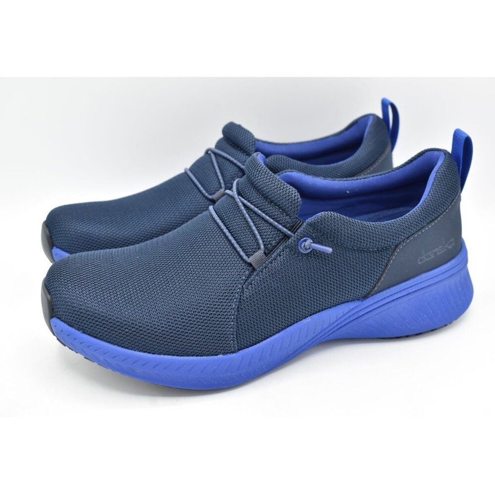 Dansko Womens Size EU Size 37 US 6.5-7 Marlee Navy Mesh Slip On Sneakers Shoes